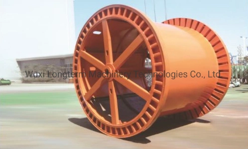 Industrial Steel Cable Reel Corrugated Bobbin, Winding Large Cable Corrugated Steel Reels Bobbin for Stranding Machine#