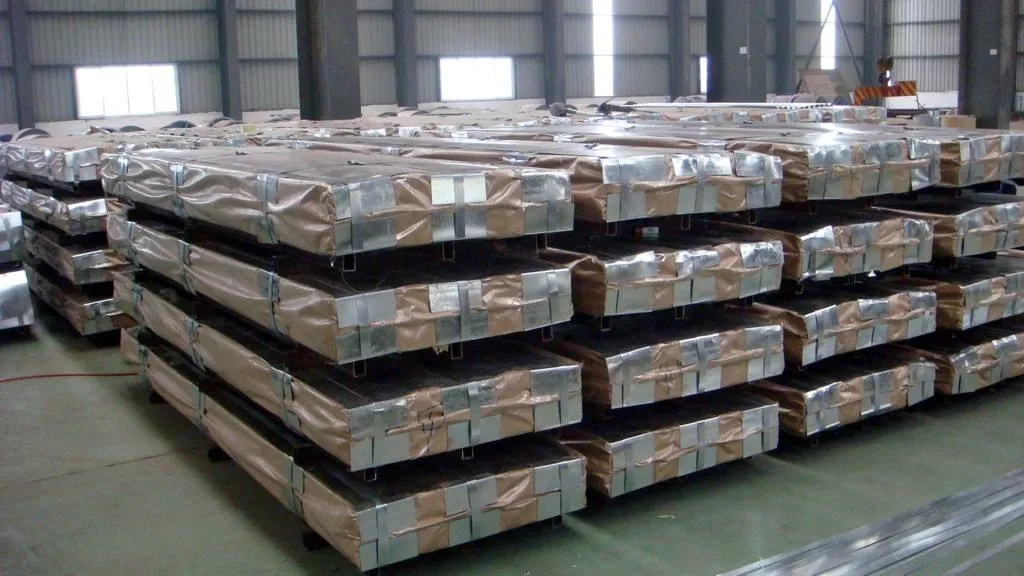 Galvanized Steel Sheet Metal, Corrugated Metal, Corrugated Plate Zinc Aluminium Roofing Sheet/ Galvalume Steel Coil