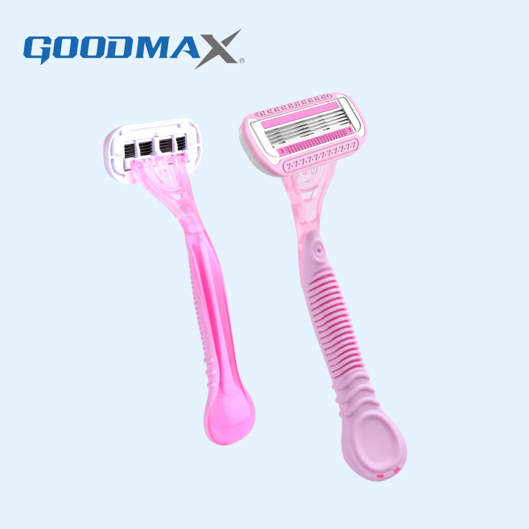 Razor with Four Blade in Blister Package Razor Manufacture China