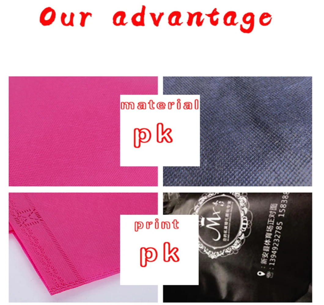 Laminated Non Woven Fabric Dust Bags with Environment-Friendly Degradable Material