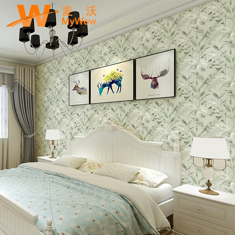 Nature Wallpaper for Home Decor Ecofriendly Material Non-Woven Wall Paper