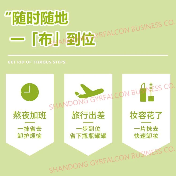 Lady Make-up Remover Wet Wipes OEM Wet Wipes Cleaning Wipes