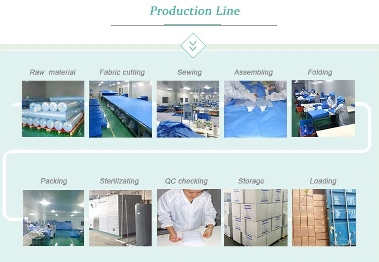 Disposable Nonwoven Medical Lab Coat Cleaning Room Uniform