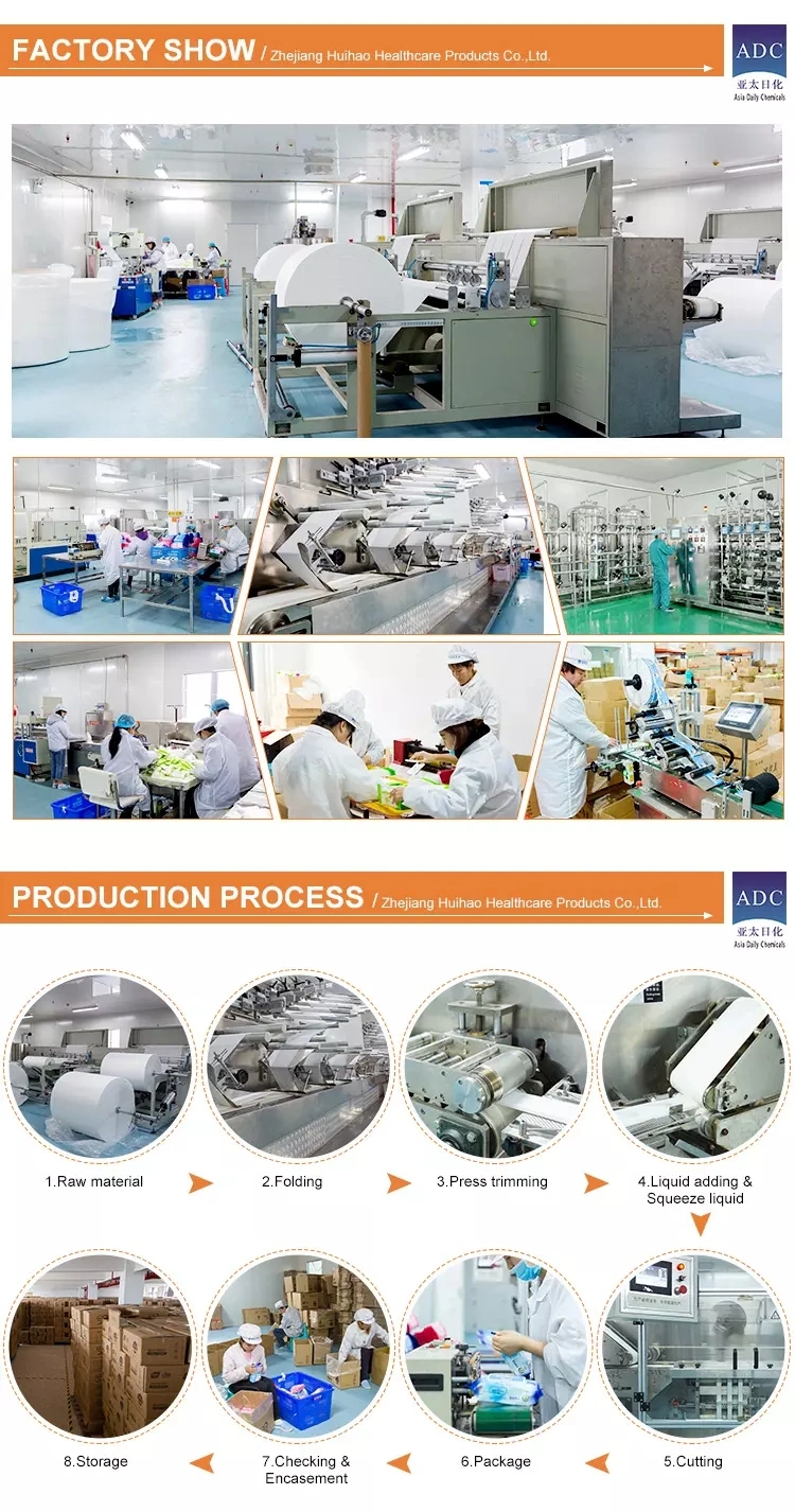 Wet Wipes Factory Baby Skin Cleaning Wipes Bamboo Wet Wipes