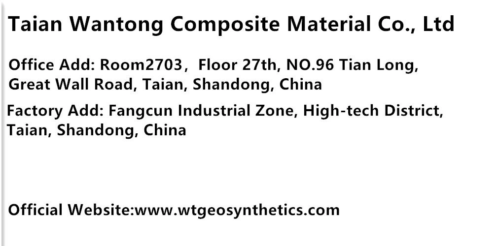 Non-Woven Geotextile 600G/M2 Non Woven Geotextile Fabric Price