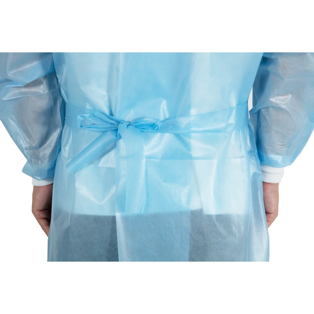 Disposable Medical Protective Coverall Surgical Non-Woven Isolation Gown Protective Clothing