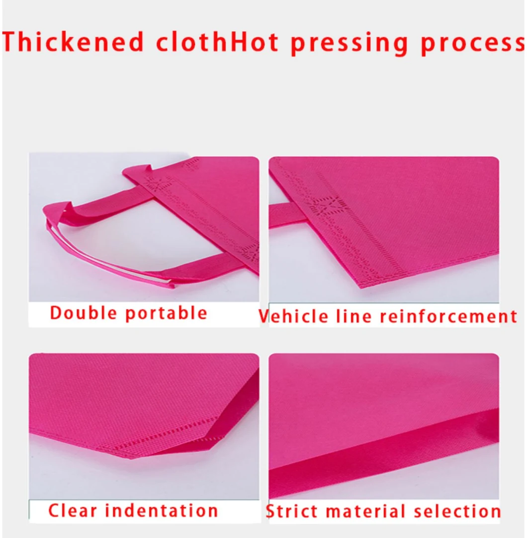 Laminated Non Woven Fabric Dust Bags with Environment-Friendly Degradable Material