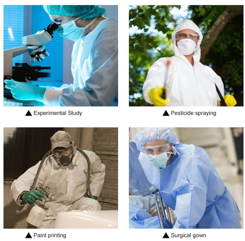 Ex-Factory Price Isolation Protective Clothing Disposable Protective Suit for Full Body Protection Suit