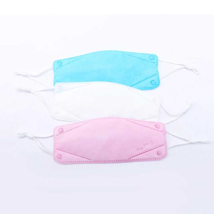 4 Ply Fashionable Mask Nonwoven Fish Mask Fabric Protective Dust Face Masks