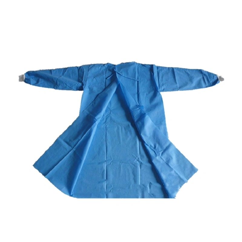 Medical Non Woven Fabrics Sterile Disposable SMS Gown Surgical