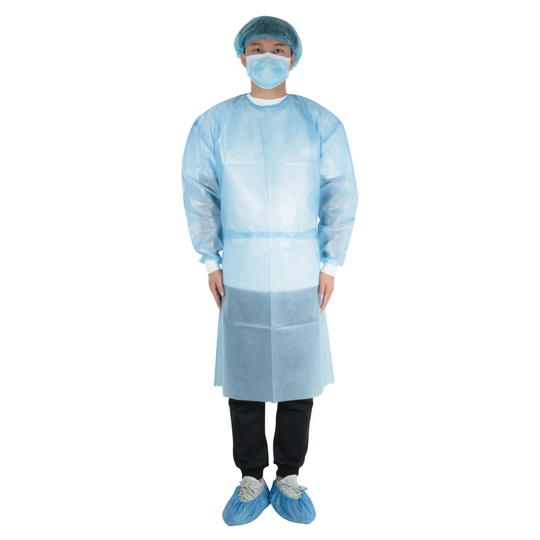 Disposable Medical Protective Coverall Surgical Non-Woven Isolation Gown Protective Clothing