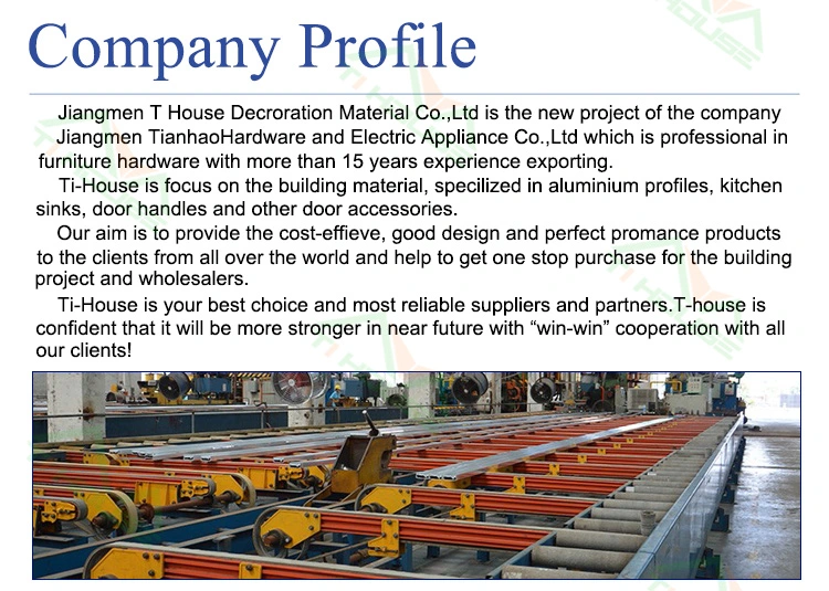 T Track Aluminum Profile Extruded Aluminum Profile Aluminum Profile for Tent