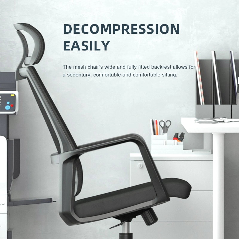 Oneray Modern Staff Office Chair Mesh Middle Back Office Partition Workstation Swivel Task Office Chair