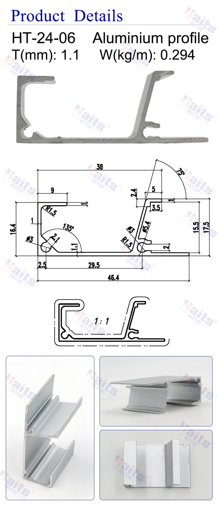 L Shape Handle Aluminum Profile Polishing Machine for Aluminum Profile Round Corner Aluminum Profile