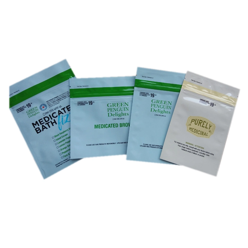 Newest Stand up Ziplock Plastic Bag, Clear Zipper Stand up Aluminum Foil Packaging Pouch Bag