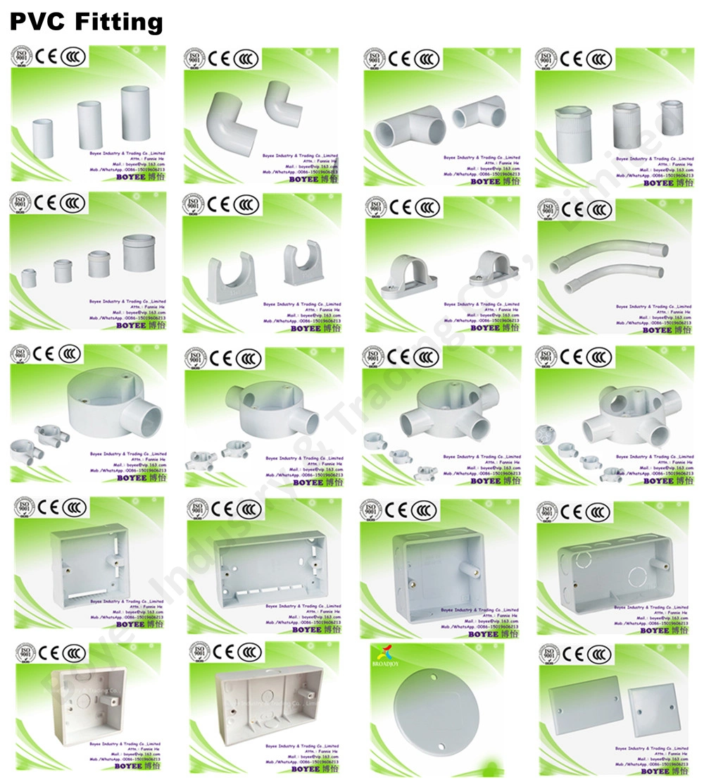 Three Way Circle Box Junction Box with Cover