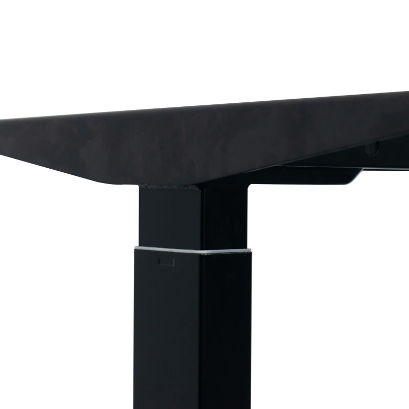 White Electric Desk Frame Dual Motor Ergonomic Standing Desk