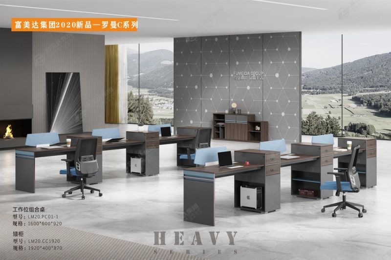 Modern Office Computer Desk Single Office Workstation Desk