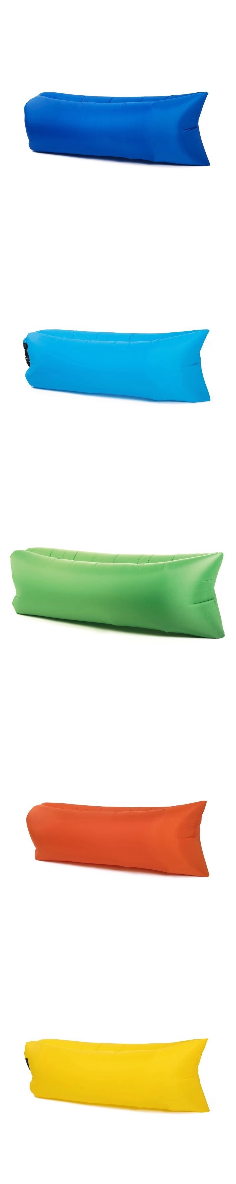 Suntour Custom Logo Inflatable Beach Chair with Pocket and Loop