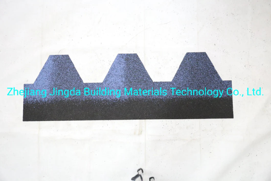 Hexagonal Asphalt Roof Shingle Customized Roofing Sheet