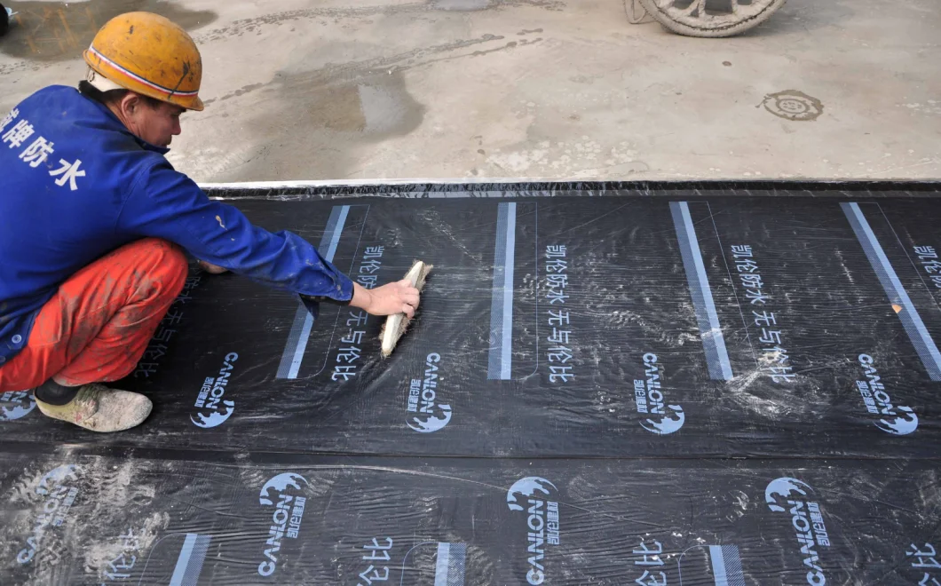 Migration-Blocking Asphalt Based Waterproofing Membrane-Cross Laminated