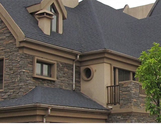 Stone Coated Roof Tile Oceanal Roofing Style Building Material Anti-Storm 3 Tab Asphalt Shingles Chinese Supplier Solar Roof Tiles Roofing Shingles