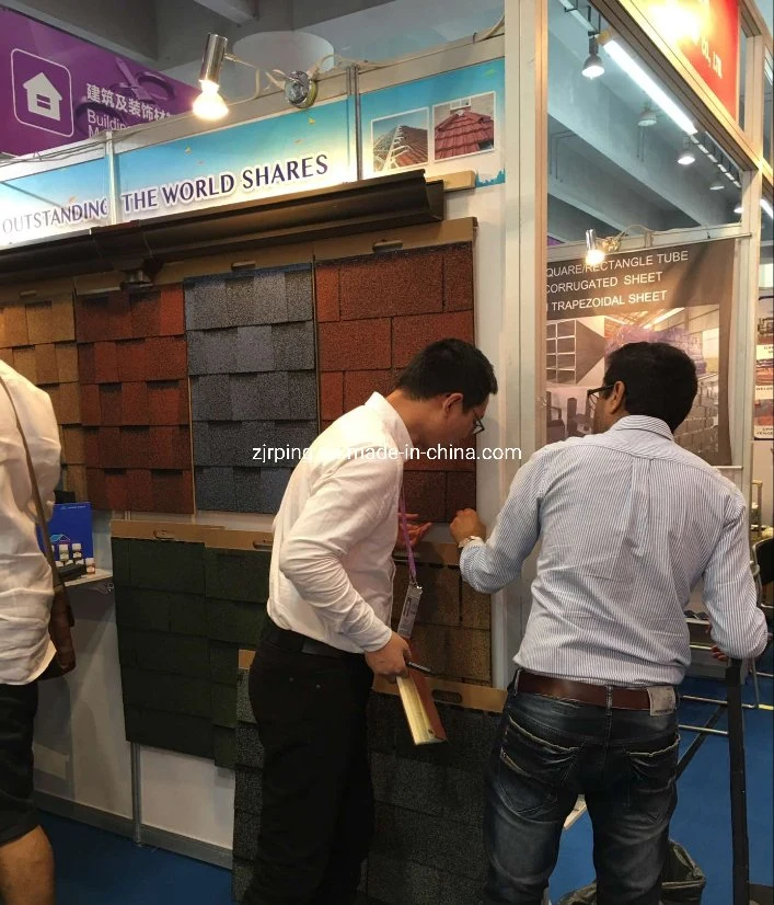 Building Material Laminated Asphalt Shingles, High Quality Cheap Price 3 Tab Roofing Shingles for Wooden House