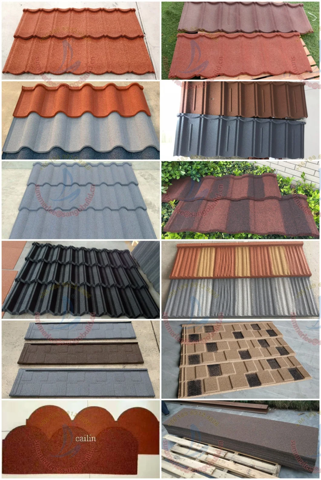 Chinese Traditional Roof Style Polyester Roofing Material a Class Water Proof Roofing Sheet for Slope Rooftop