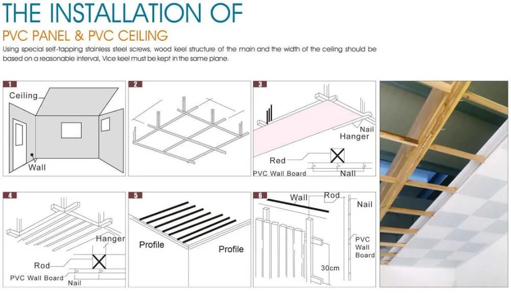 250mm Wave Laminated PVC 3D Wall Panel Roof Tiles Ceiling Design for Bathroom