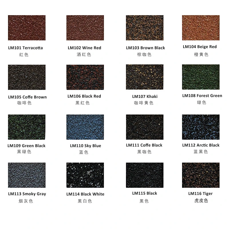 Shingle Roof Tile Stone Coated Steel Roof Tile