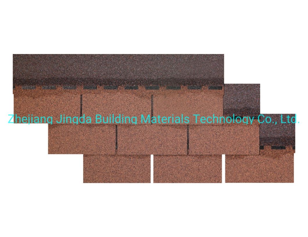 Stone Coated Roof Tile Oceanal Roofing Style Building Material Anti-Storm 3 Tab Asphalt Shingles Chinese Supplier Solar Roof Tiles Roofing Shingles