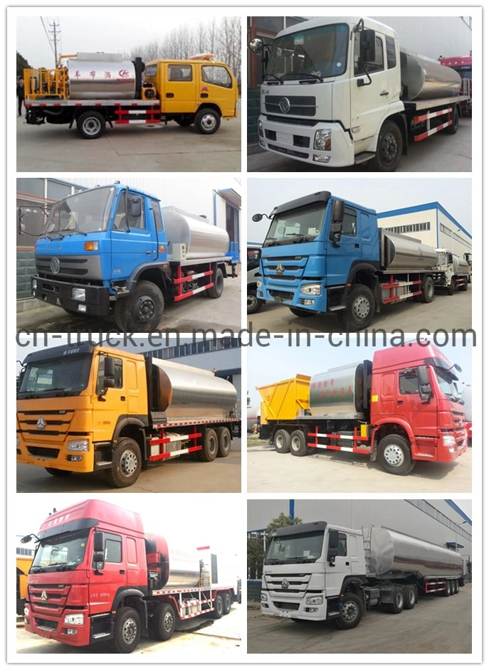 48000L 50000L 50t Asphalt Semi Trailer Asphalt Tank Bitumen Tanker