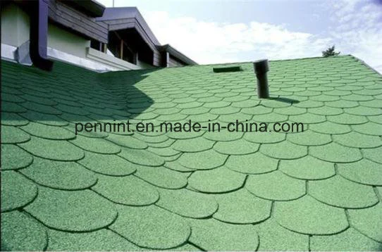 Colorful Roof Shingle Asphalt Anti-Aging Building Materials