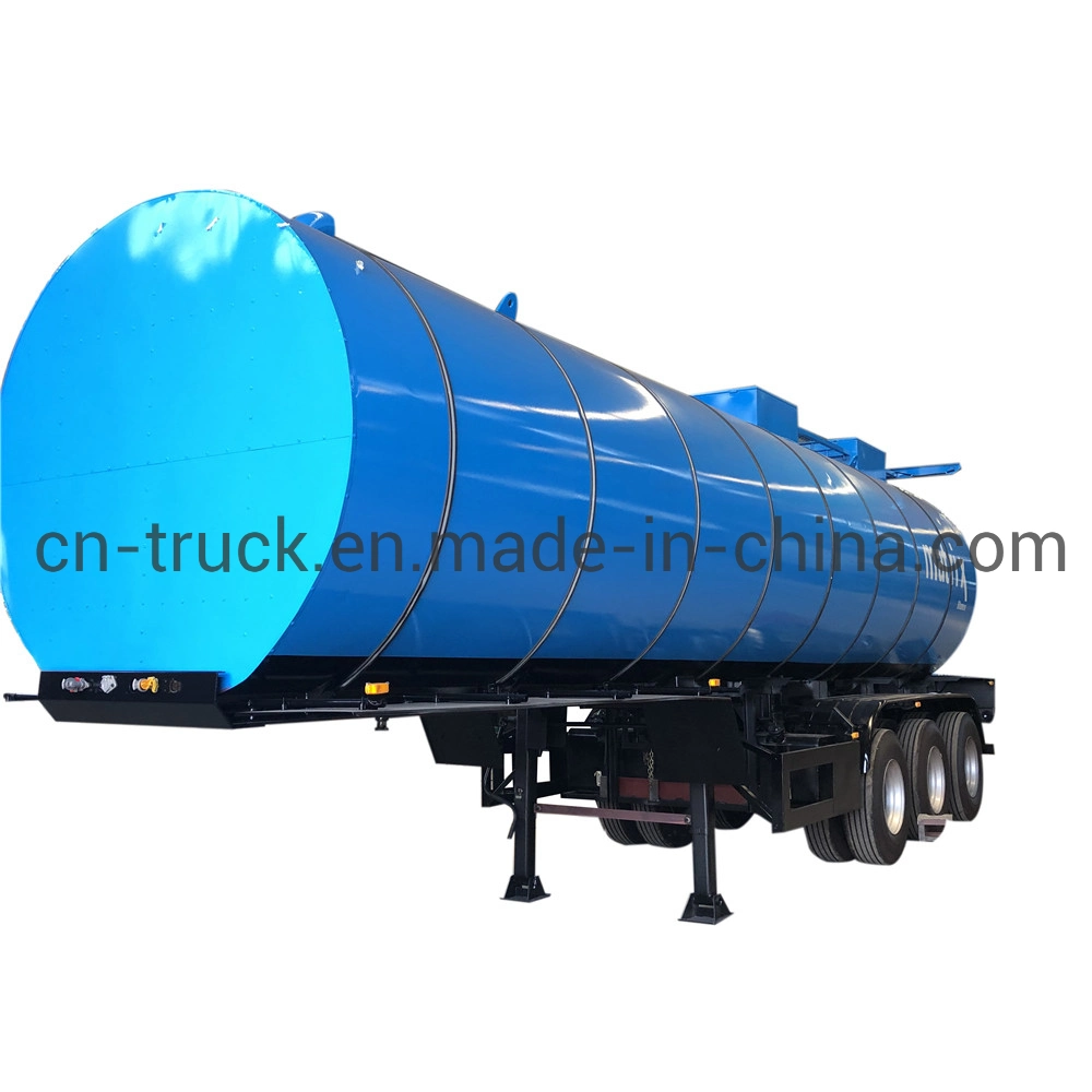 48000L 50000L 50t Asphalt Semi Trailer Asphalt Tank Bitumen Tanker