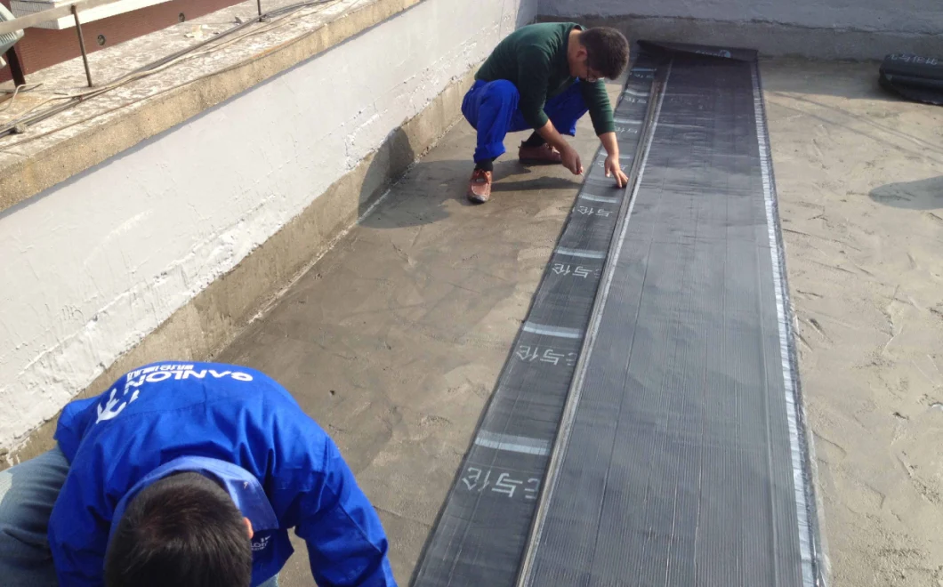 Migration-Blocking Asphalt Based Waterproofing Membrane-Cross Laminated