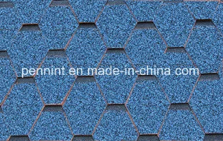 Colorful Roof Shingle Asphalt Anti-Aging Building Materials