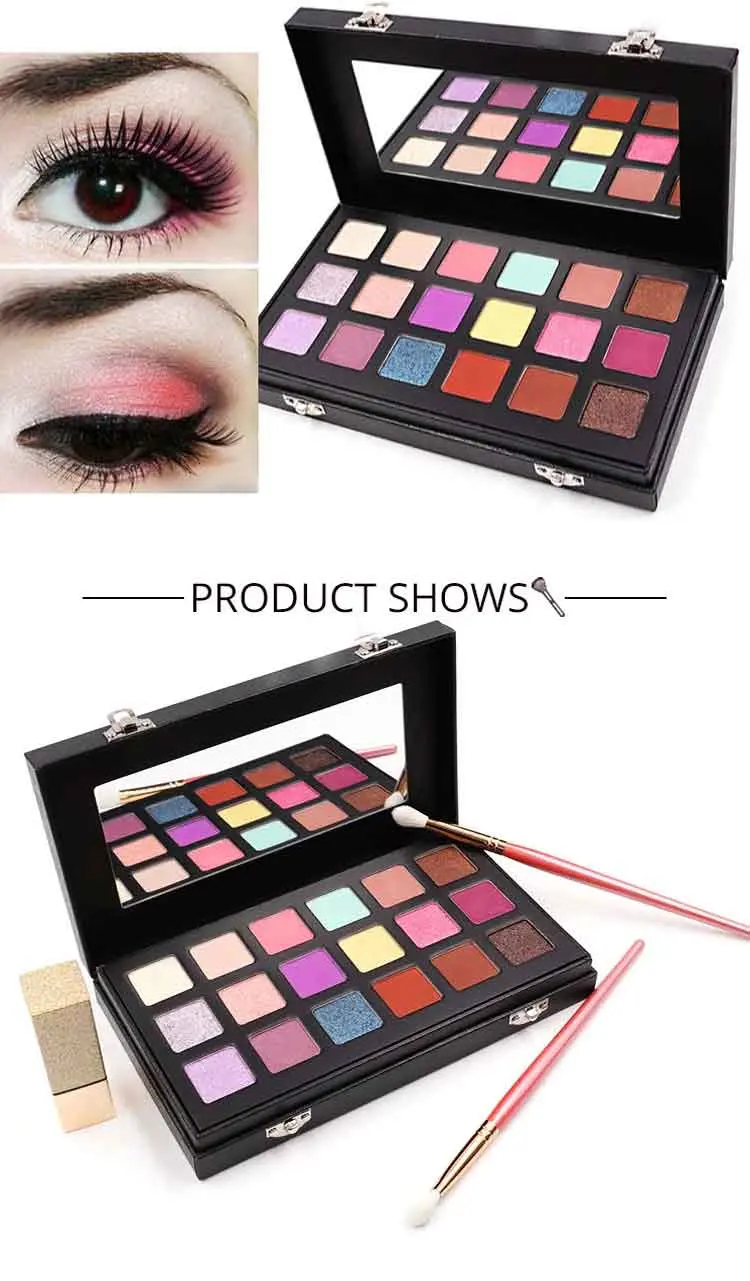 2020 Hot Sell Christmas Gift Vegan Eyeshadow and Cruelty Free Custom Eyeshadow Palette