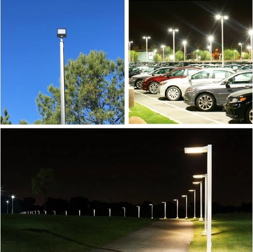 Black Finish 60W Parking Lot Lighting IP66 LED Street Light Square Light Show Box Light