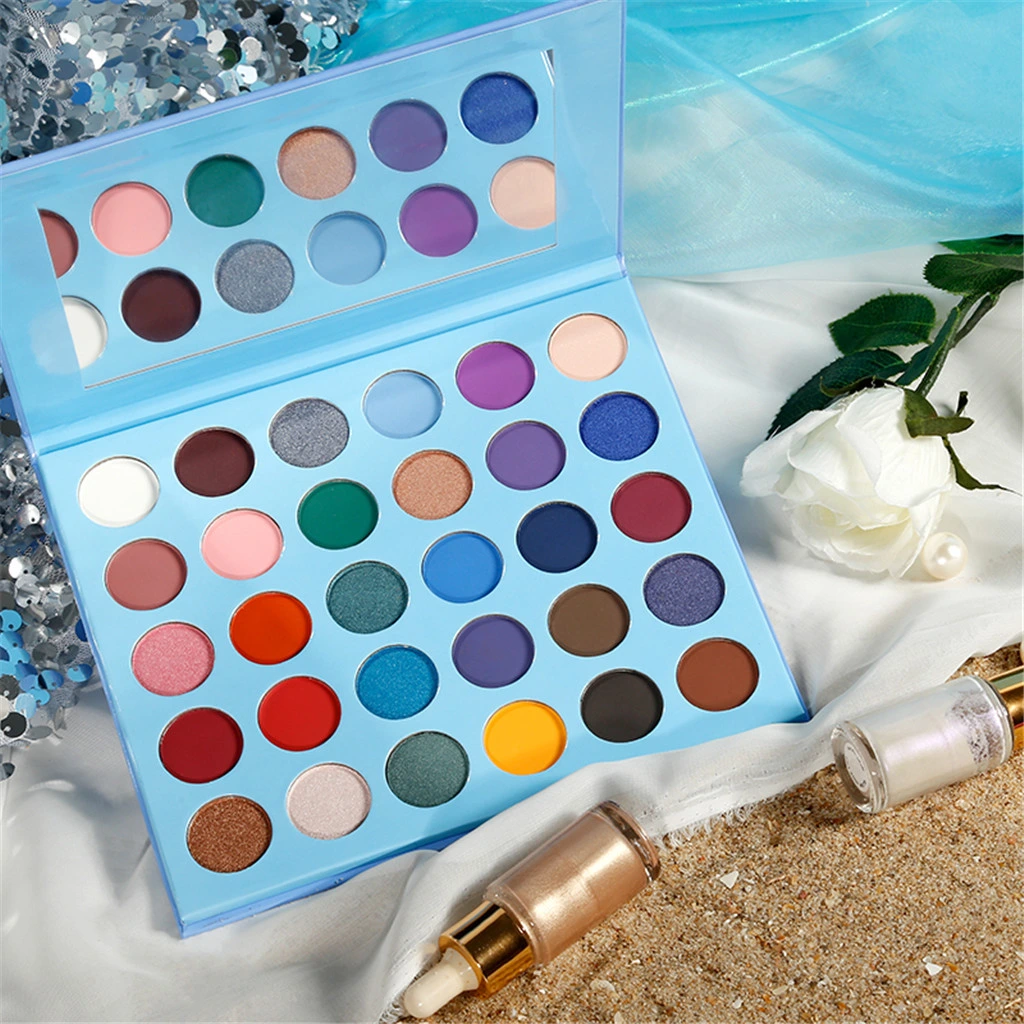 30 Color High Pigment OEM Cosmetics Makeup Custom Private Label Eyeshadow Palette