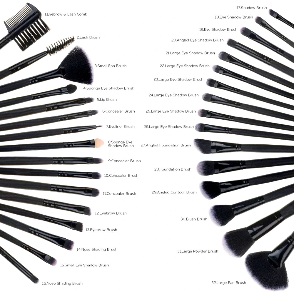 Wholesale Cheap Makeup Brushes 10PCS Eye Makeup Shadow Brush Set Professional Make up Cosmetics