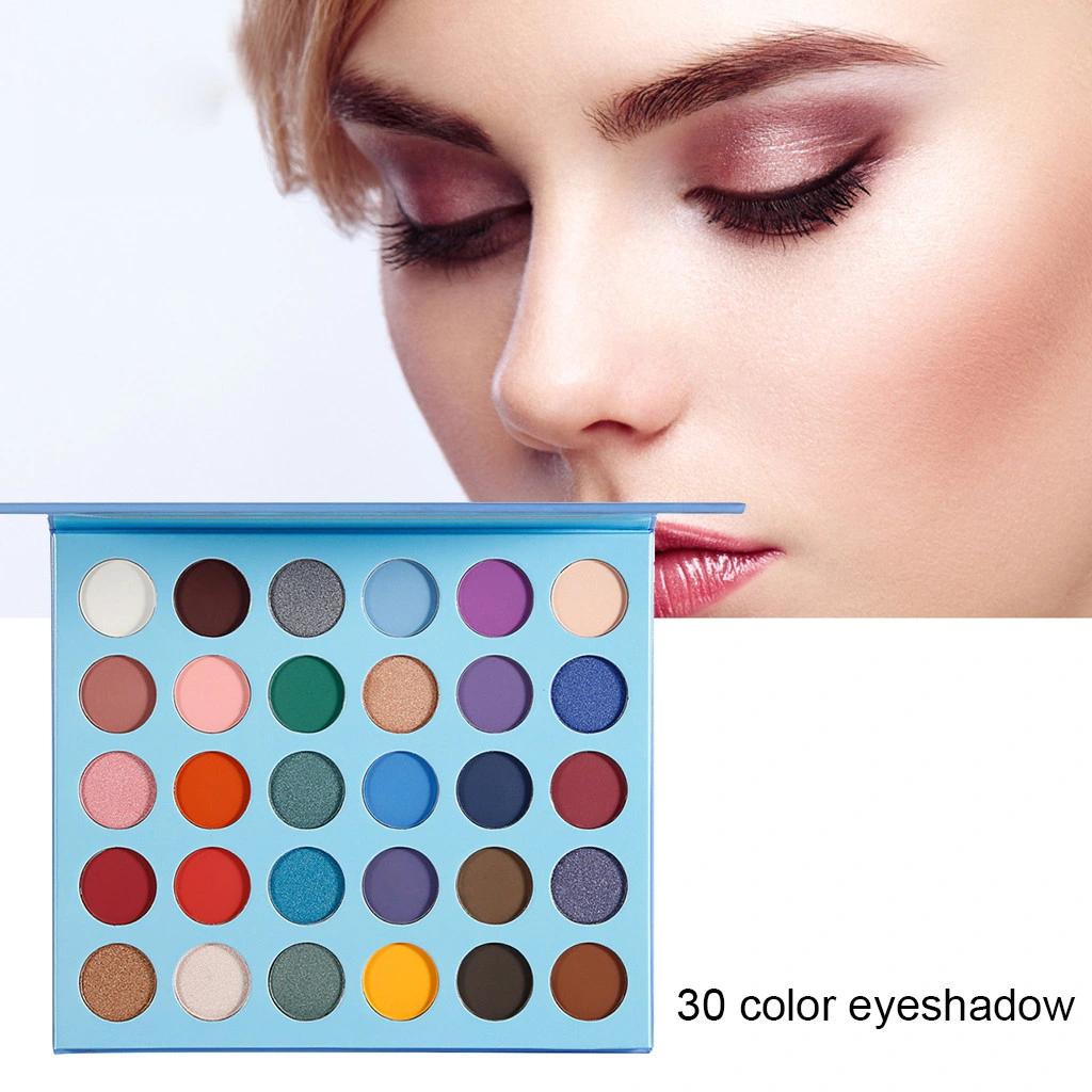 30 Color High Pigment OEM Cosmetics Makeup Custom Private Label Eyeshadow Palette