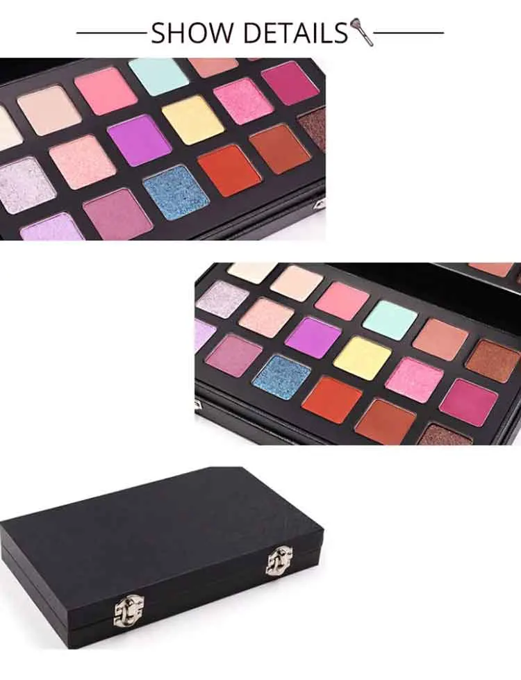 2020 Hot Sell Christmas Gift Vegan Eyeshadow and Cruelty Free Custom Eyeshadow Palette