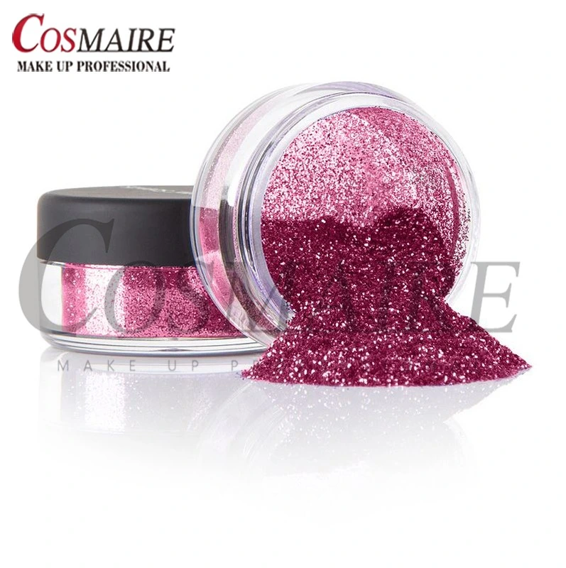 High Quality Colorful Cosmetic Glitter Powder in Jar for Eyeshadow