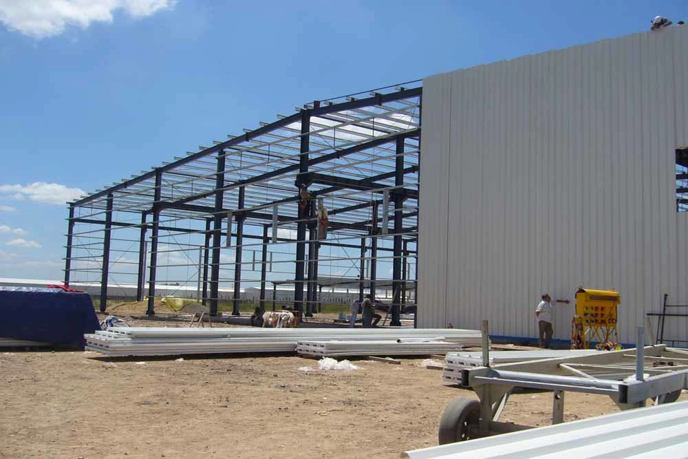 Prefabricated Modular Fabrication Structure Construction Structural Steel Shed Buildings