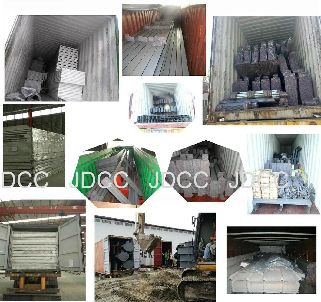 Light Steel Building Prefabricated Modern Mobile Prefabricated Prefab Workshop Warehouse Factory Frame Construction Building Structure Hangar