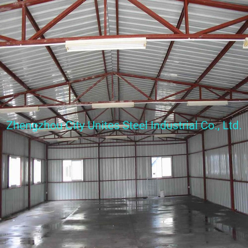 South Africa Light Gauge Steel Structure Large Prefab Storage Sheds