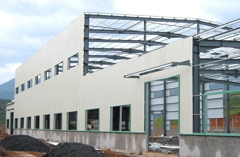 Prefabricated Modular Fabrication Structure Construction Structural Steel Shed Buildings