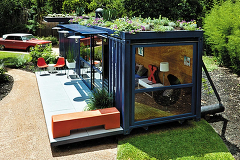 Prefabricated Coffee Container Shop/Prefab Container House Coffee Shop