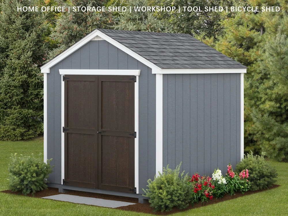 Prefab Steel Shed Kit for Storage Shed