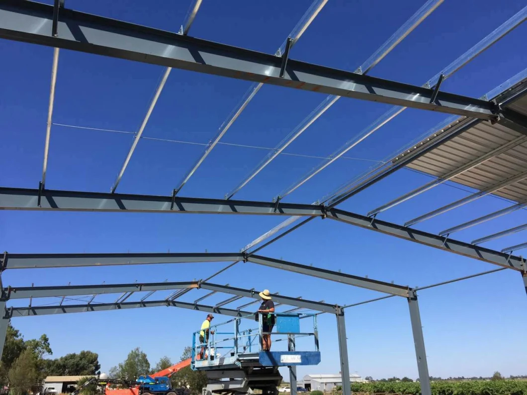Low Cost Light Steel Structure Prefab Workshop Metal Workshop